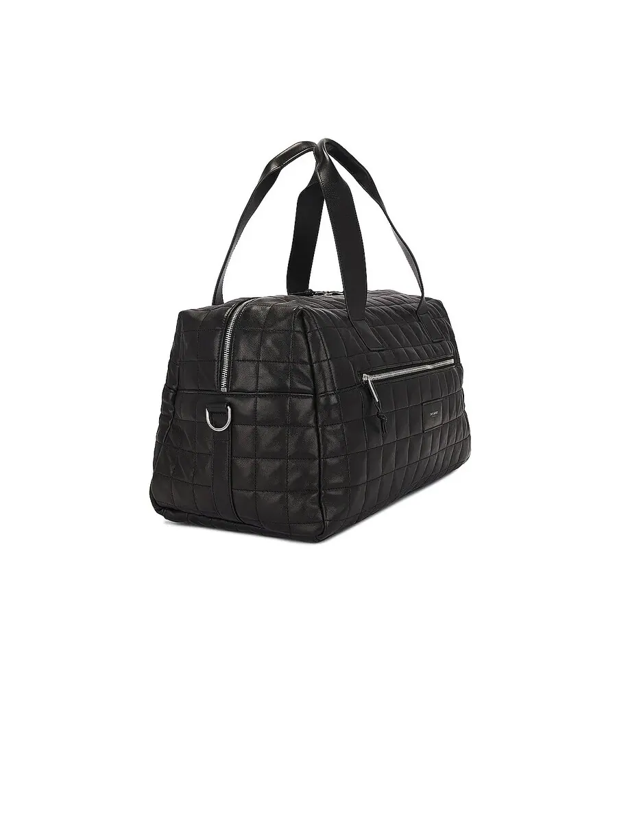 Дутый кожаный сумка-дафл Saint Laurent Nuxx L — 4