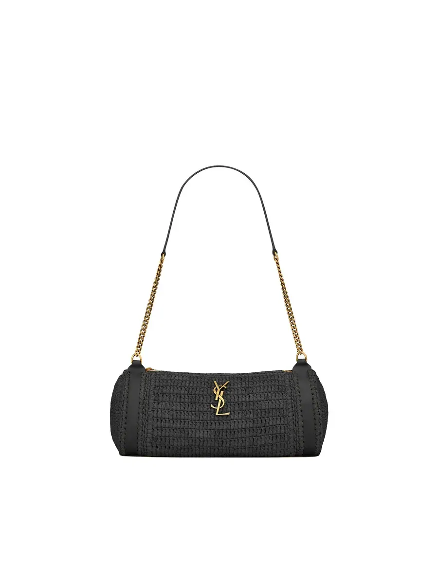 Сумка Saint Laurent Cassandre цилиндрическая маленькая, женская