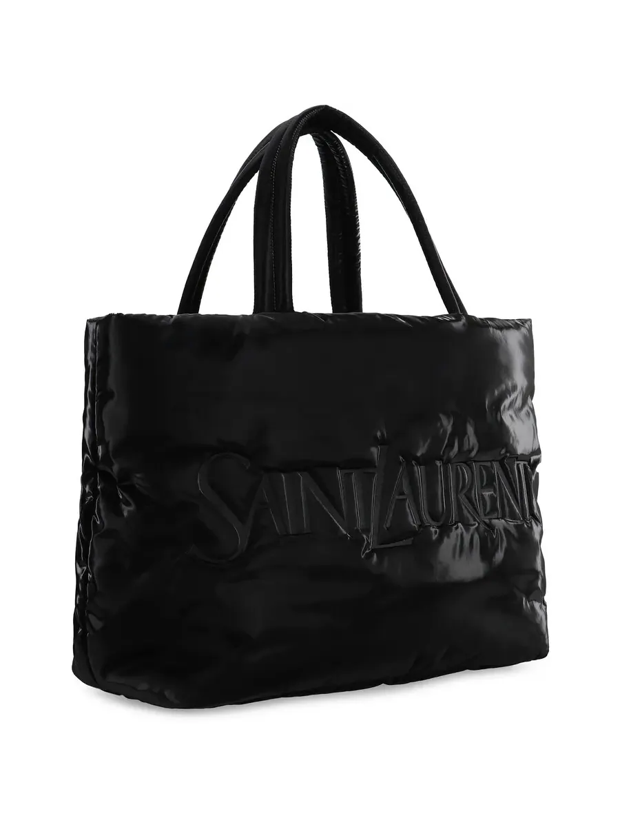 Сумка-тоут Saint Laurent из стеганого нейлона — 3
