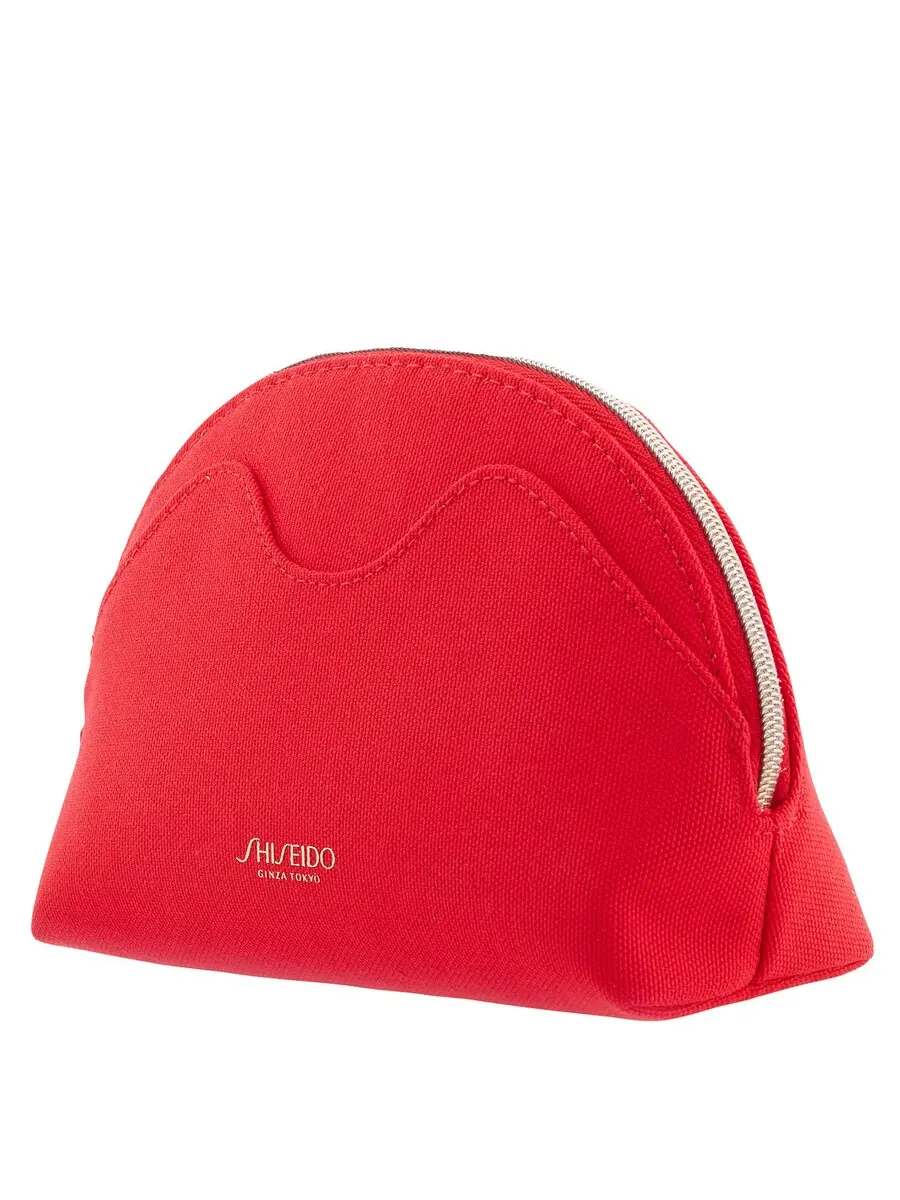 Косметичка Shiseido с красным логотипом — изображение 2 из 4, красный