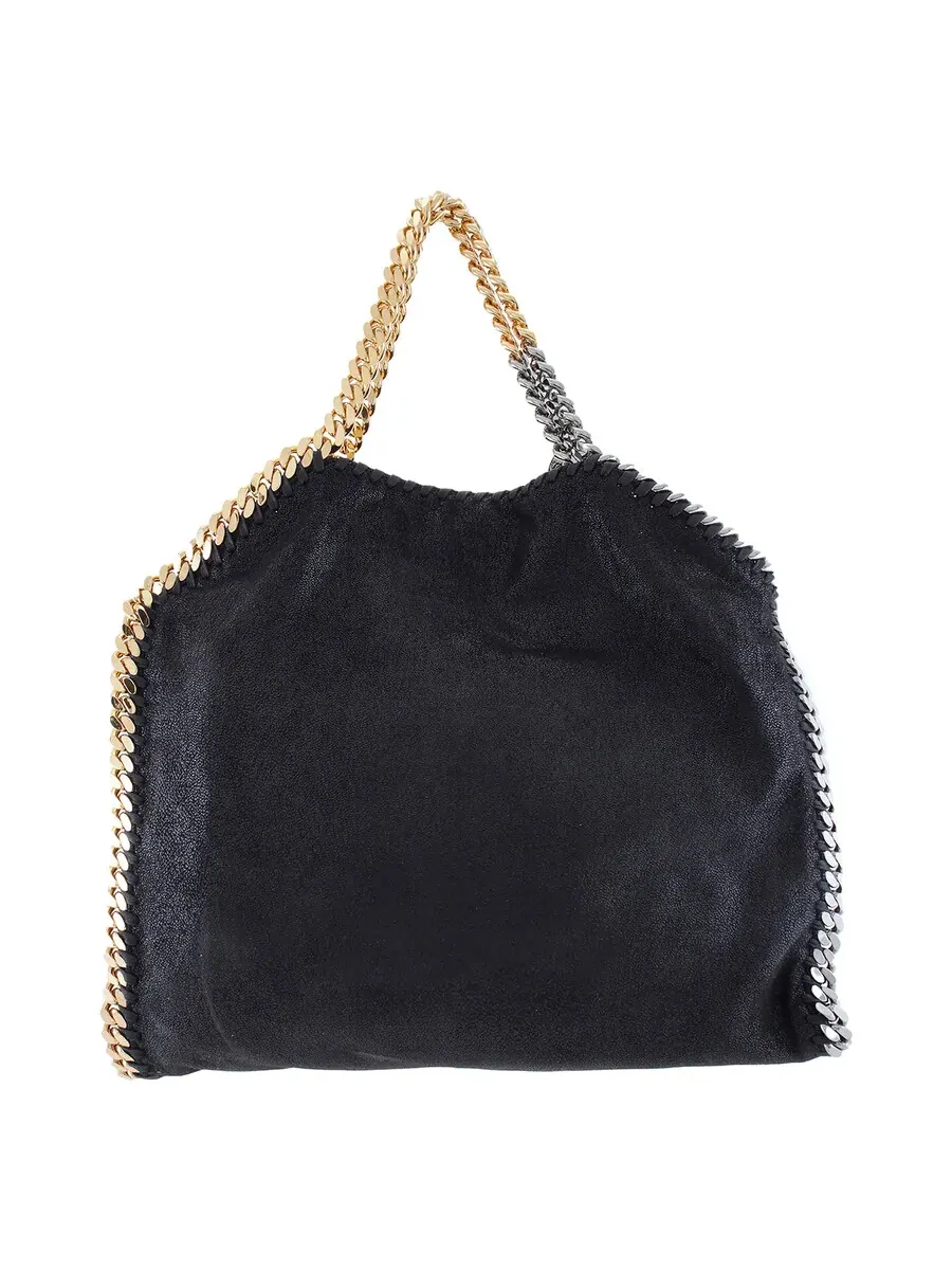 Черная сумка-тоут Stella McCartney Piccola Falabella — изображение 5 из 6, черный