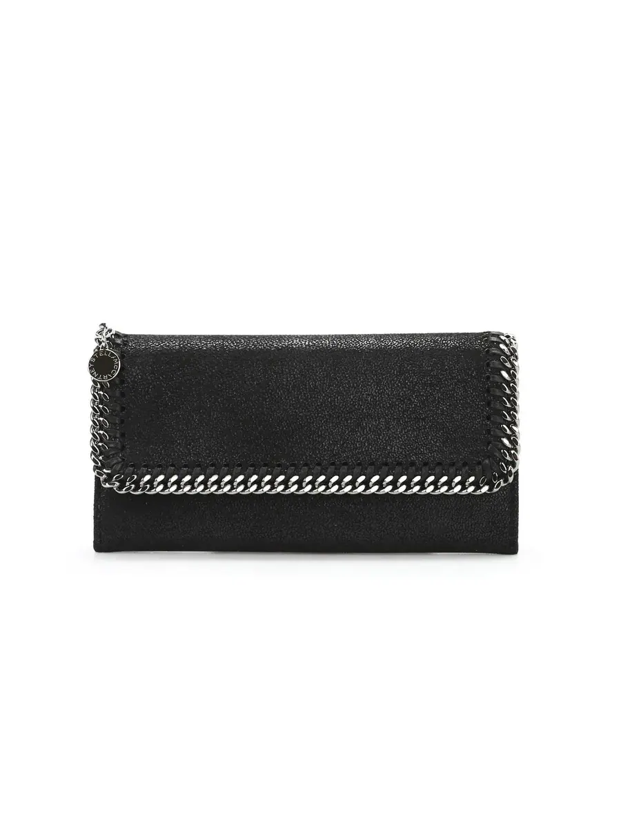 Кошелек Stella McCartney Falabella Continental - черный — черный