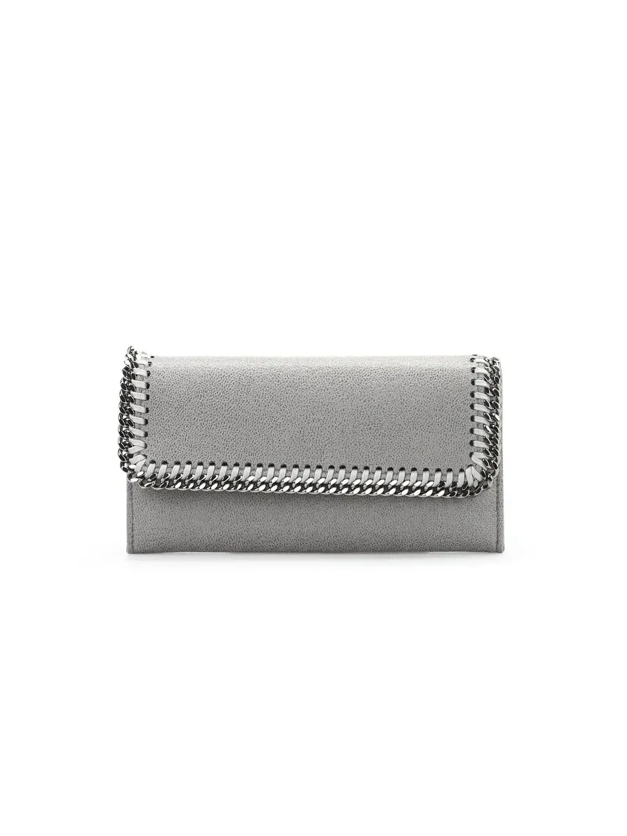 Кошелек Stella Mccartney Falabella Continental — серый