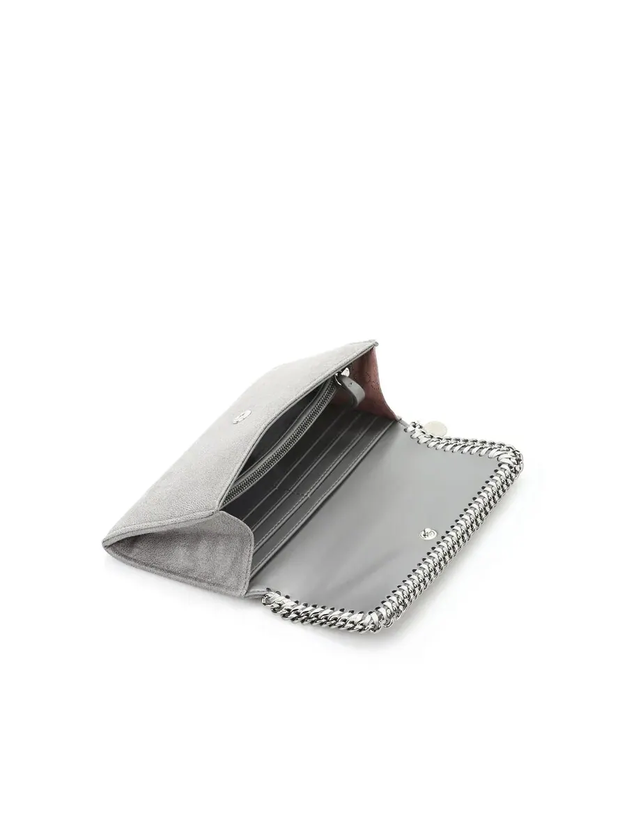 Кошелек Stella Mccartney Falabella Continental — изображение 3 из 3, серый