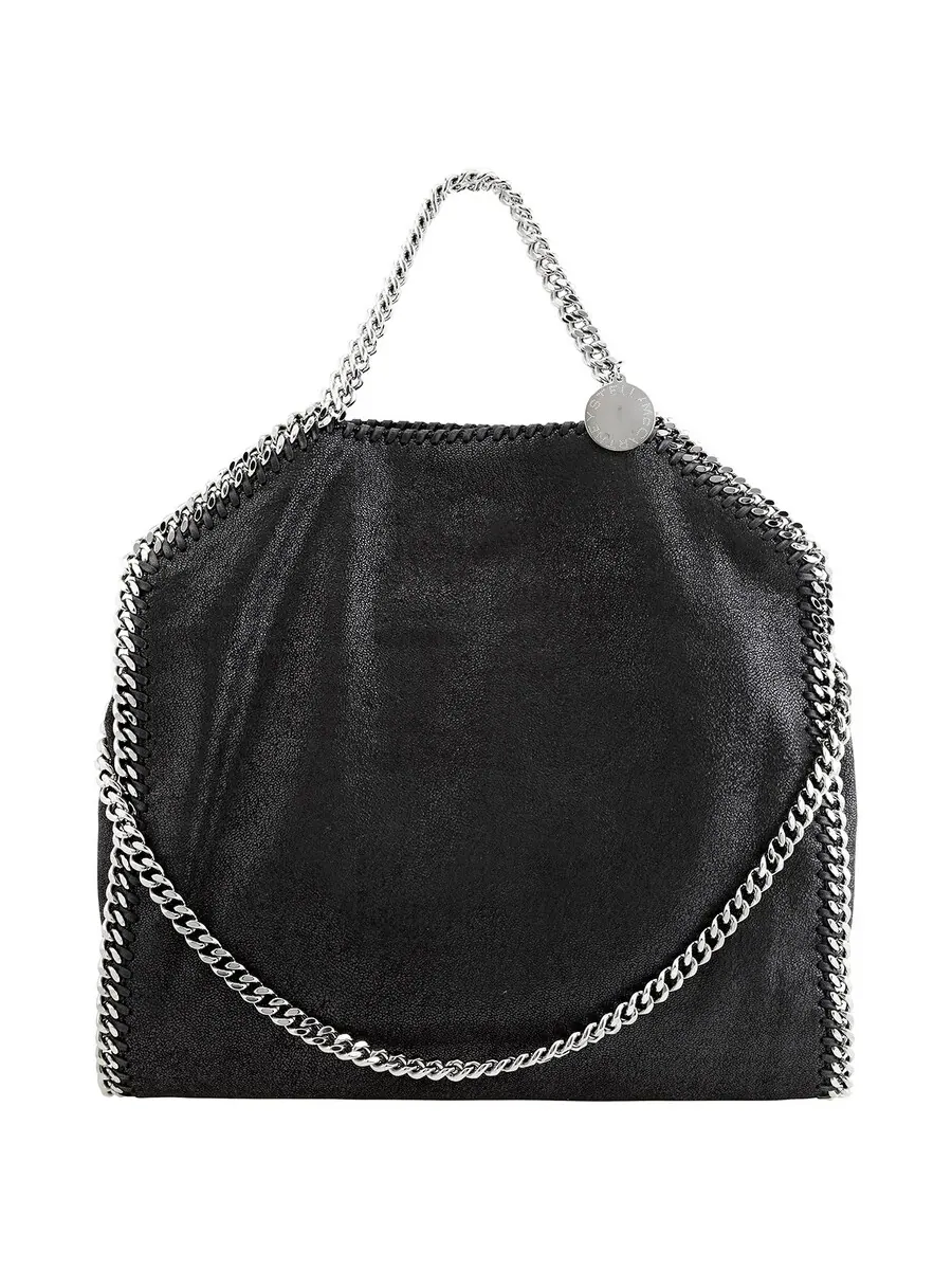 Женская сумка Stella McCartney Falabella Fold Over Black