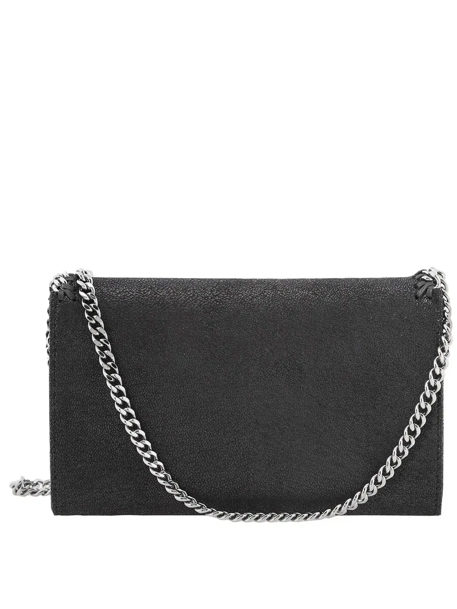Миниатюрная сумка через плечо Stella McCartney Falabella — изображение 5 из 6, черный