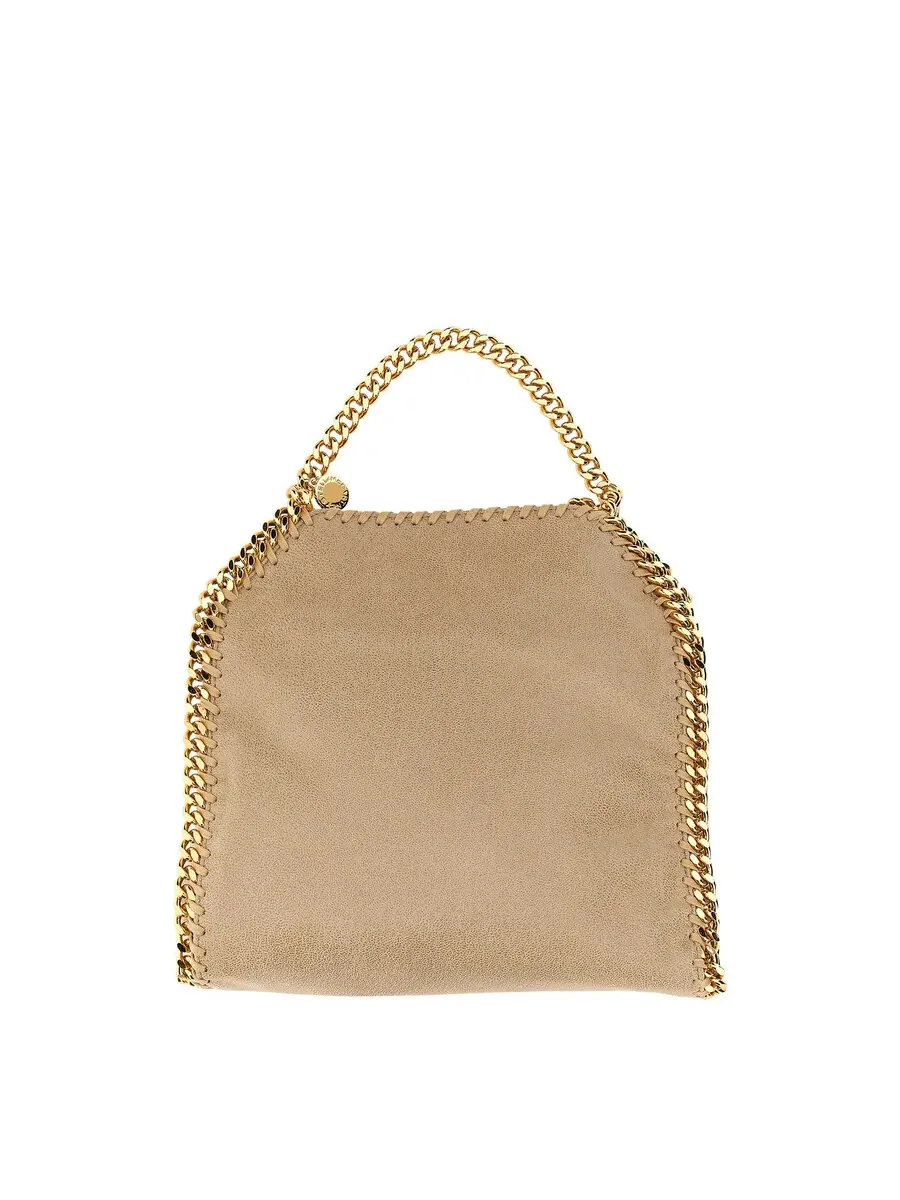 Мини-тоут сумка Stella McCartney Falabella — изображение 2 из 4, бежевый