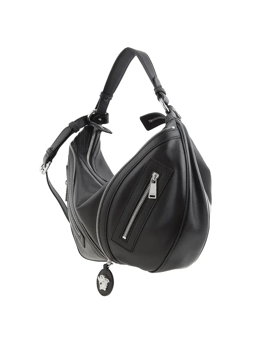Сумка-хобо Versace Black Repeat — 3