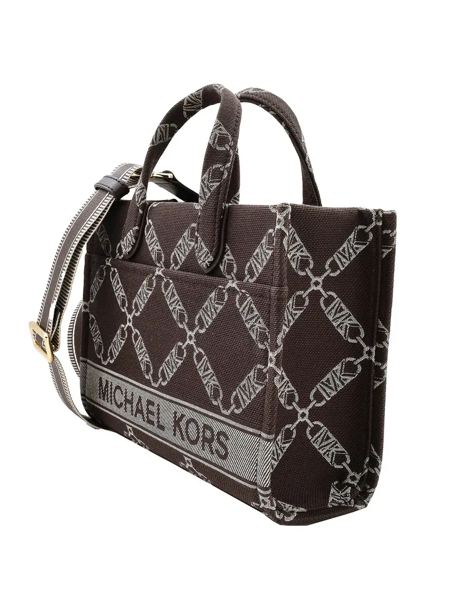 Сумка женская тоут хлопок Michael Kors Gigi Empire — изображение 3 из 5, мульти