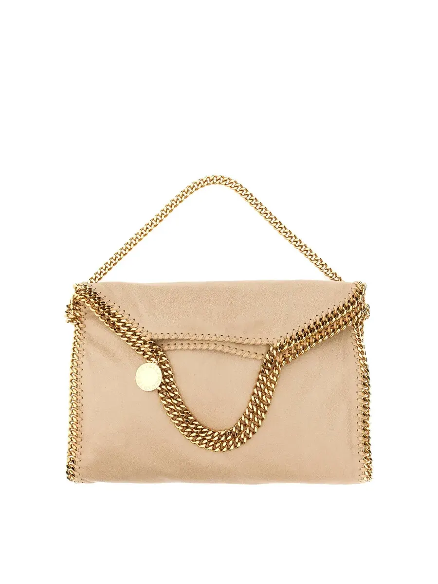 Сумка-тоут Stella McCartney Falabella, крем — изображение 4 из 5, кремовый