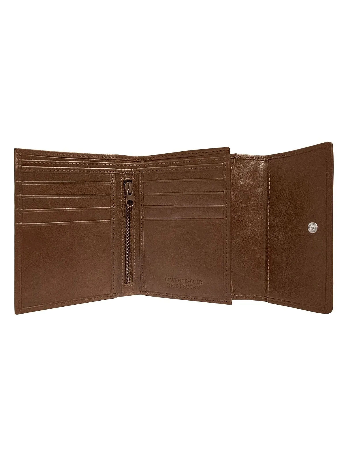 Маленький женский кошелек-клатч Casablanca Collection RFID Secure Mancini — изображение 13 из 19, красный