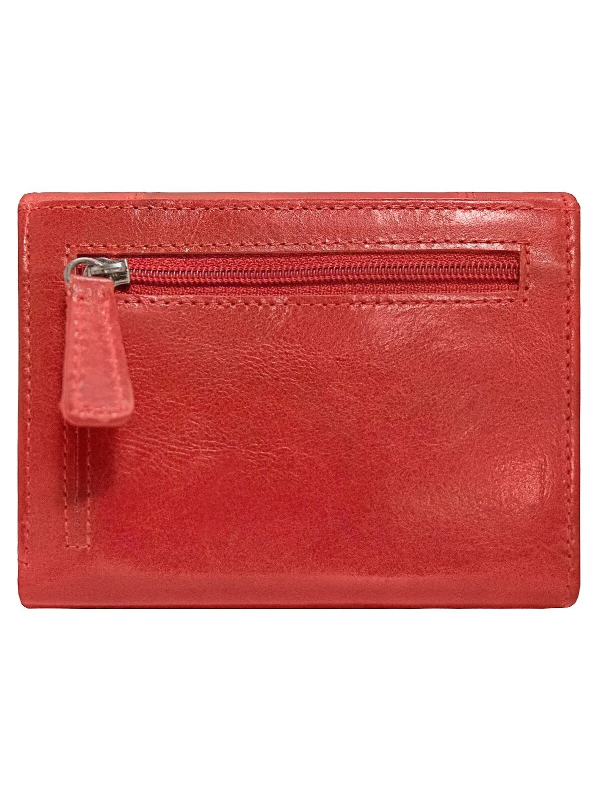 Маленький женский кошелек-клатч Casablanca Collection RFID Secure Mancini — изображение 5 из 19, красный