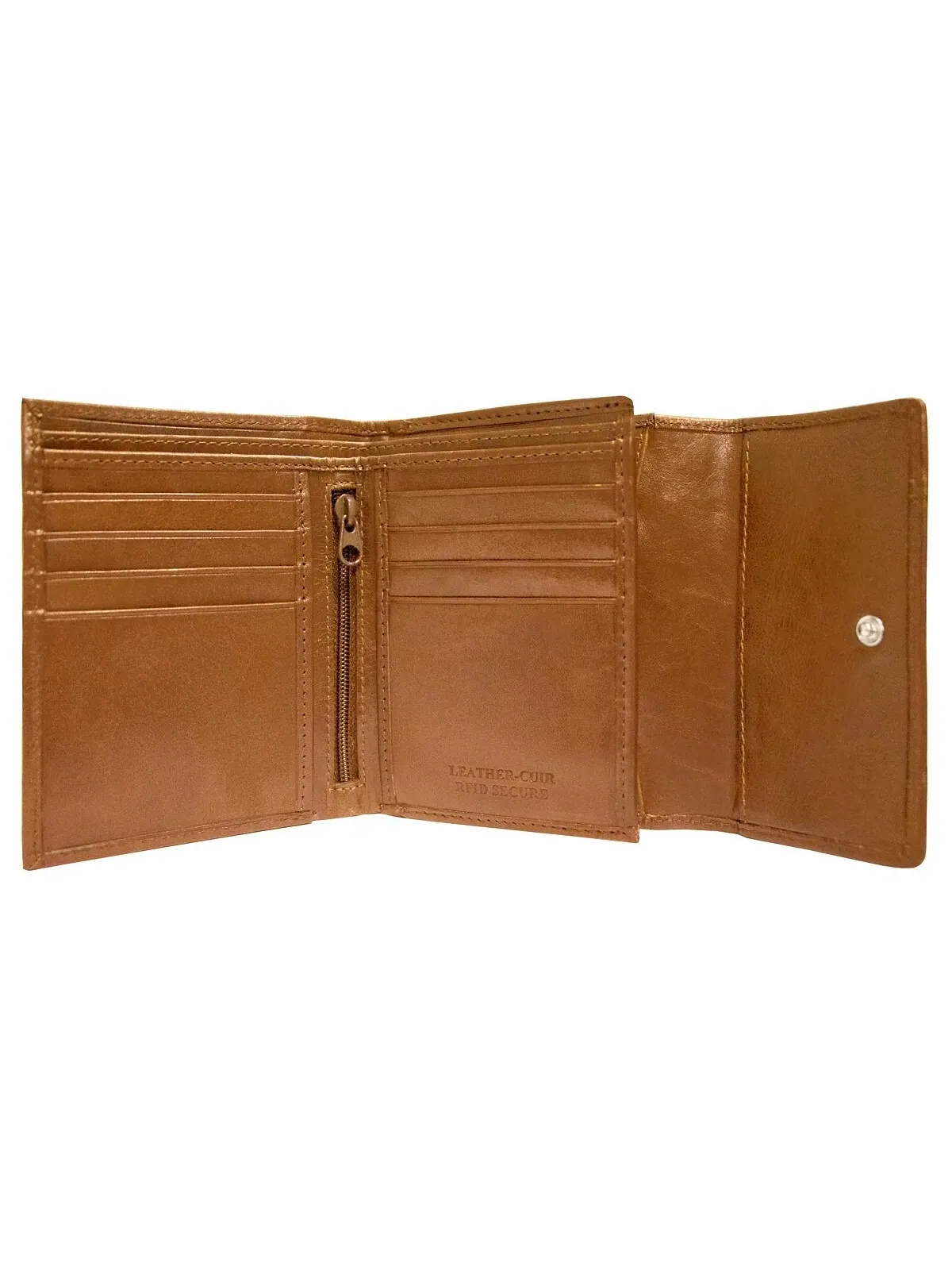 Маленький женский кошелек-клатч Casablanca Collection RFID Secure Mancini — изображение 8 из 19, красный