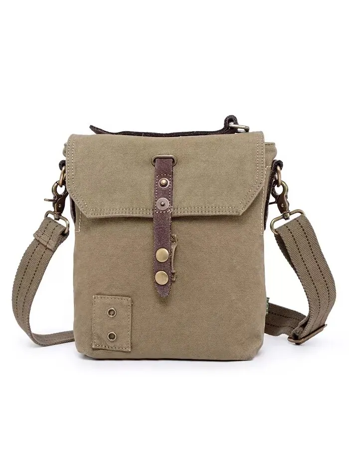 Сумка через плечо Coastal Canvas TSD BRAND — зеленый