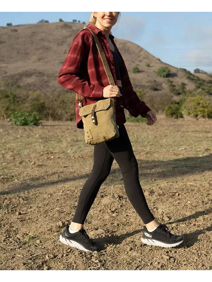 Сумка через плечо Coastal Canvas TSD BRAND — изображение 11 из 11, оливковый