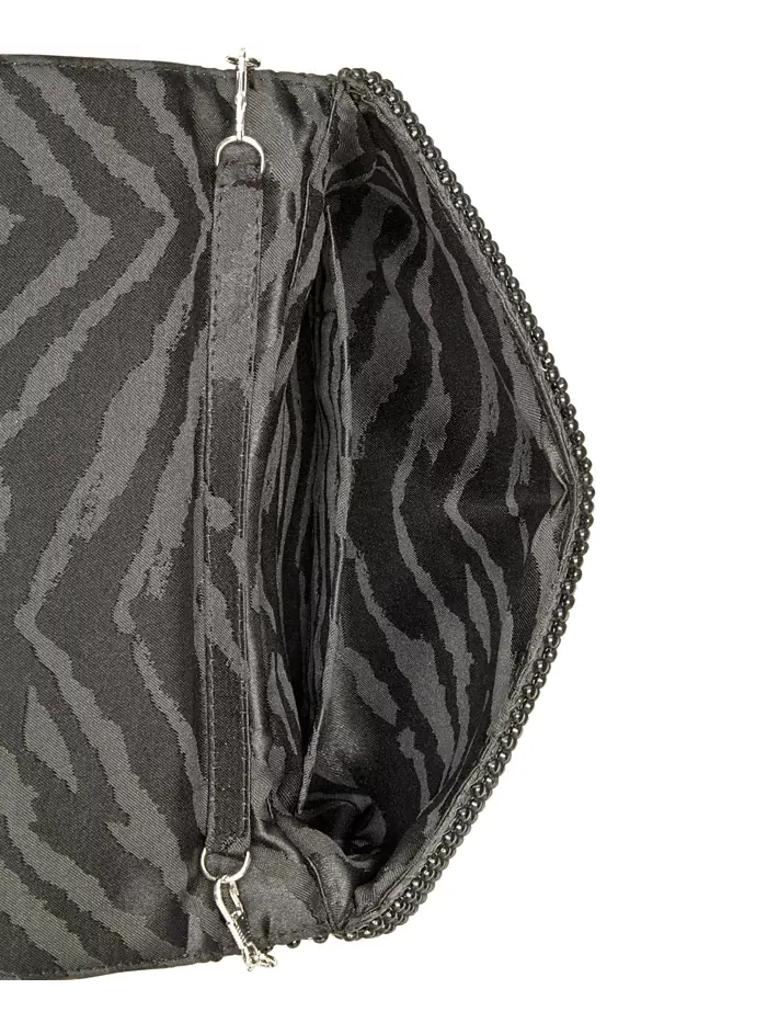 Клатч Prudence Shiny Mesh I.N.C. International Concepts — изображение 2 из 3, черный/серебристый