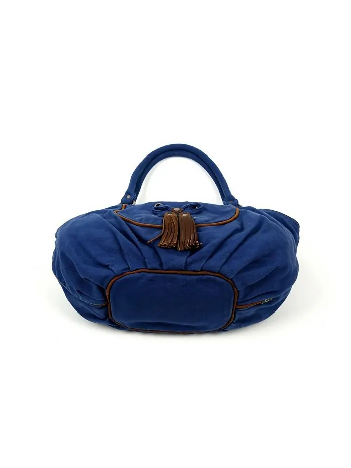 Сумка-хобо из парусины Bold Lotus TSD BRAND — 6