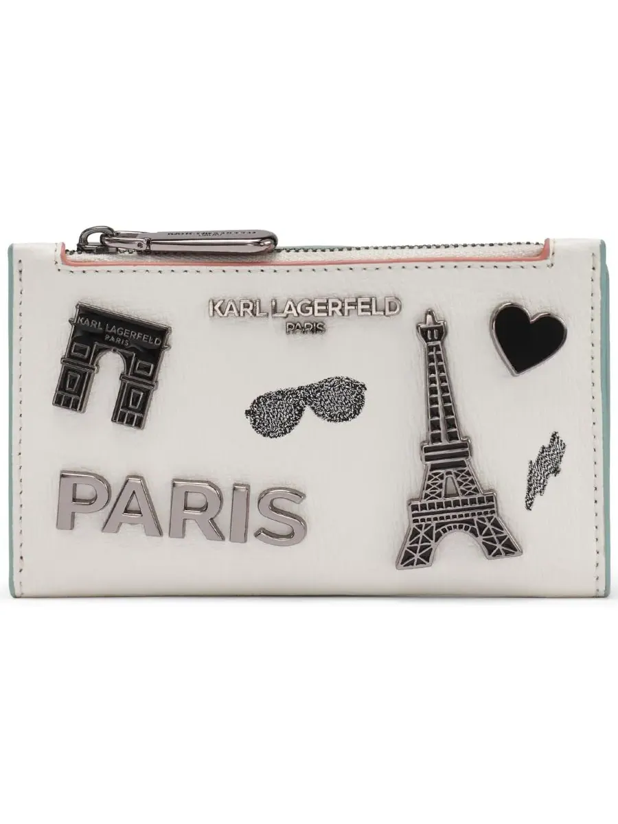 Складной кошелек KARL LAGERFELD PARIS — белый