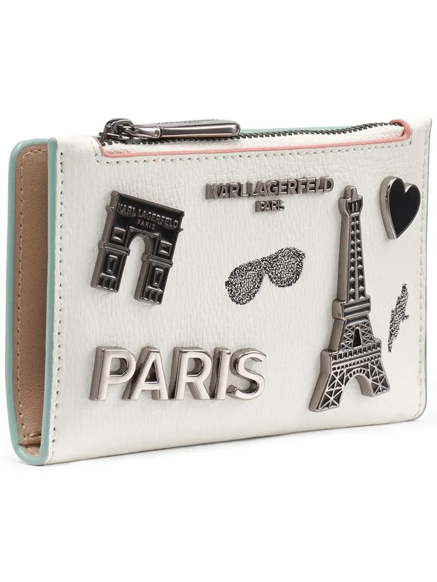 Складной кошелек KARL LAGERFELD PARIS — изображение 3 из 5, белый
