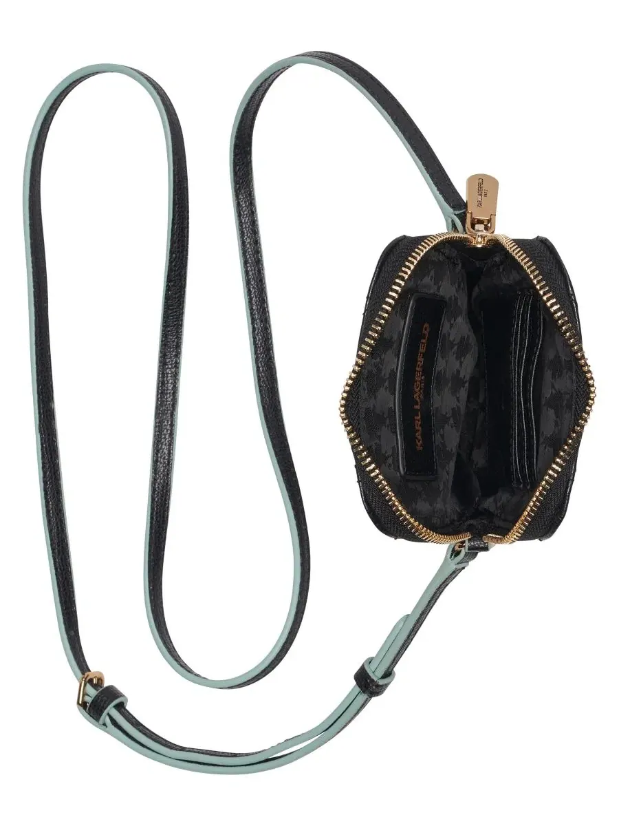 Мини-кошелек Maybelle Karl Lagerfeld Paris — изображение 4 из 5, черный мульти