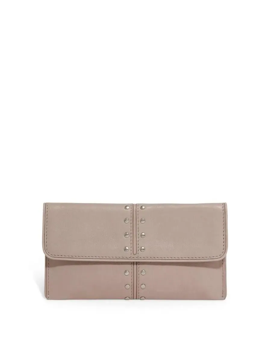 Женский складной кошелек Mittie American Leather Co. — изображение 1 из 3, бежевый