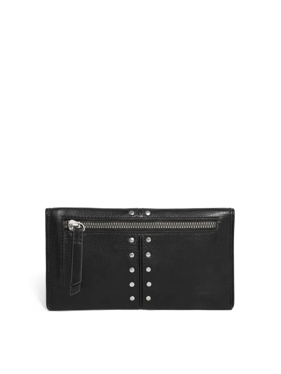 Женский складной кошелек Mittie American Leather Co. — изображение 2 из 3, черный