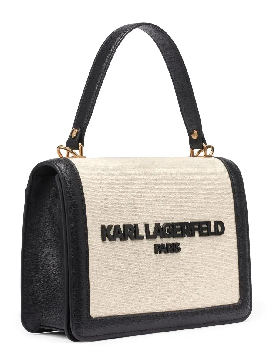Маленькая сумка через плечо Simone Karl Lagerfeld Paris — изображение 3 из 5, черный