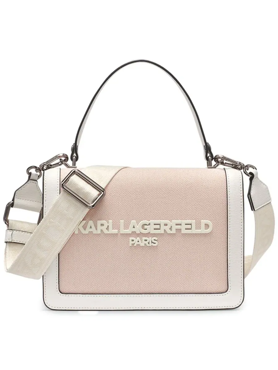 Маленькая сумка через плечо Simone Karl Lagerfeld Paris — розовый