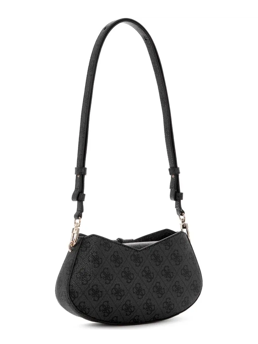Сумка через плечо Yvonne Logo Small GUESS — изображение 2 из 6, угольный