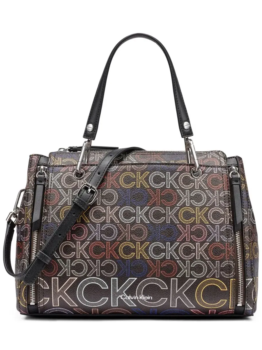 Сумка-сатчел средняя Garnet Zipper Calvin Klein