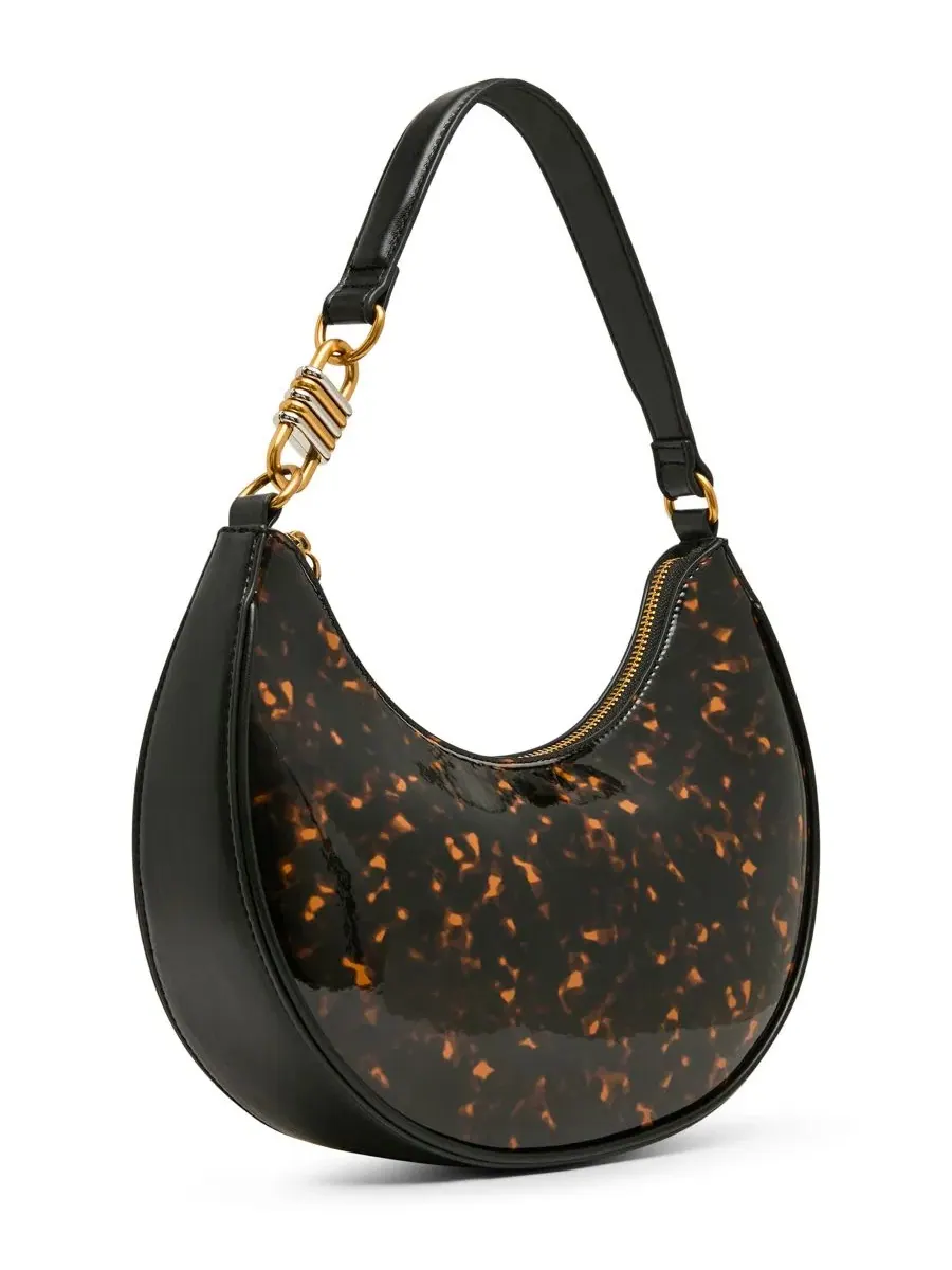 Женская сумка-хобо Lohan Small Hobo Handbag Steve Madden — изображение 3 из 6, коричневый