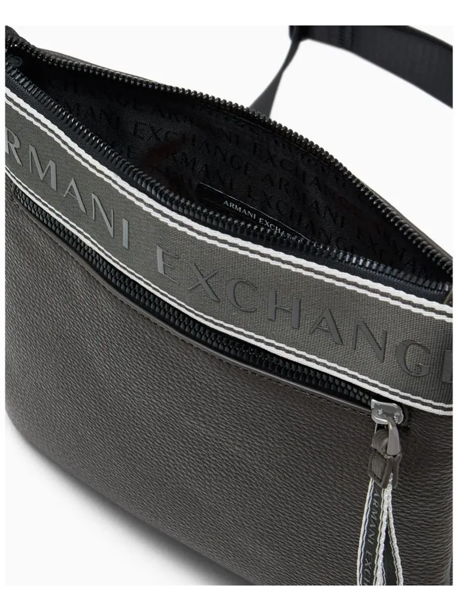 Сумка через плечо с плоским ремнем Taping Flat Crossbody A|X Armani Exchange — 3