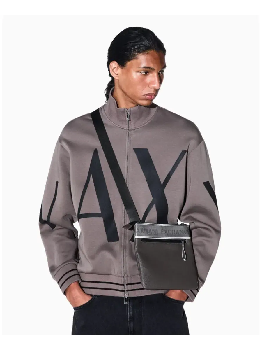 Сумка через плечо с плоским ремнем Taping Flat Crossbody A|X Armani Exchange — 6