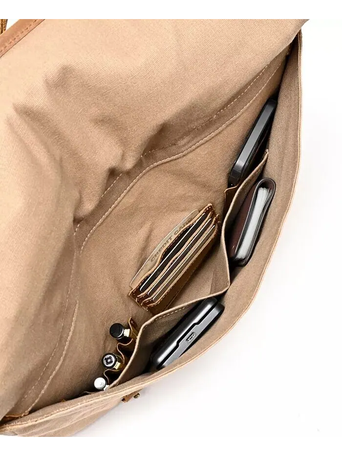 Сумка-бриф Valley Oak Canvas TSD BRAND — изображение 14 из 14, хаки