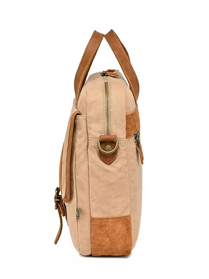 Сумка-бриф Valley Oak Canvas TSD BRAND — изображение 9 из 14, хаки