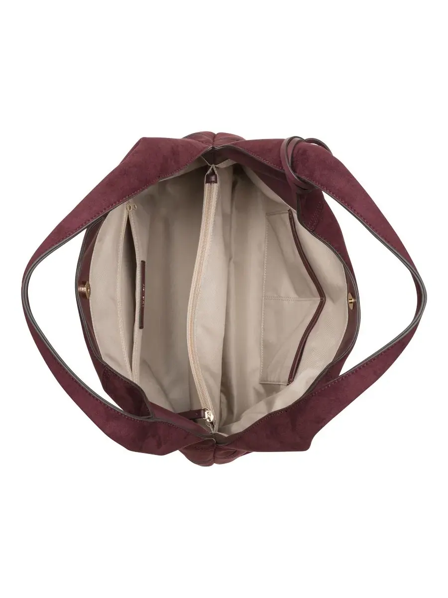 Сумка через плечо Allie Triple Compartment Extra-Large Nine West — изображение 4 из 4, черничный