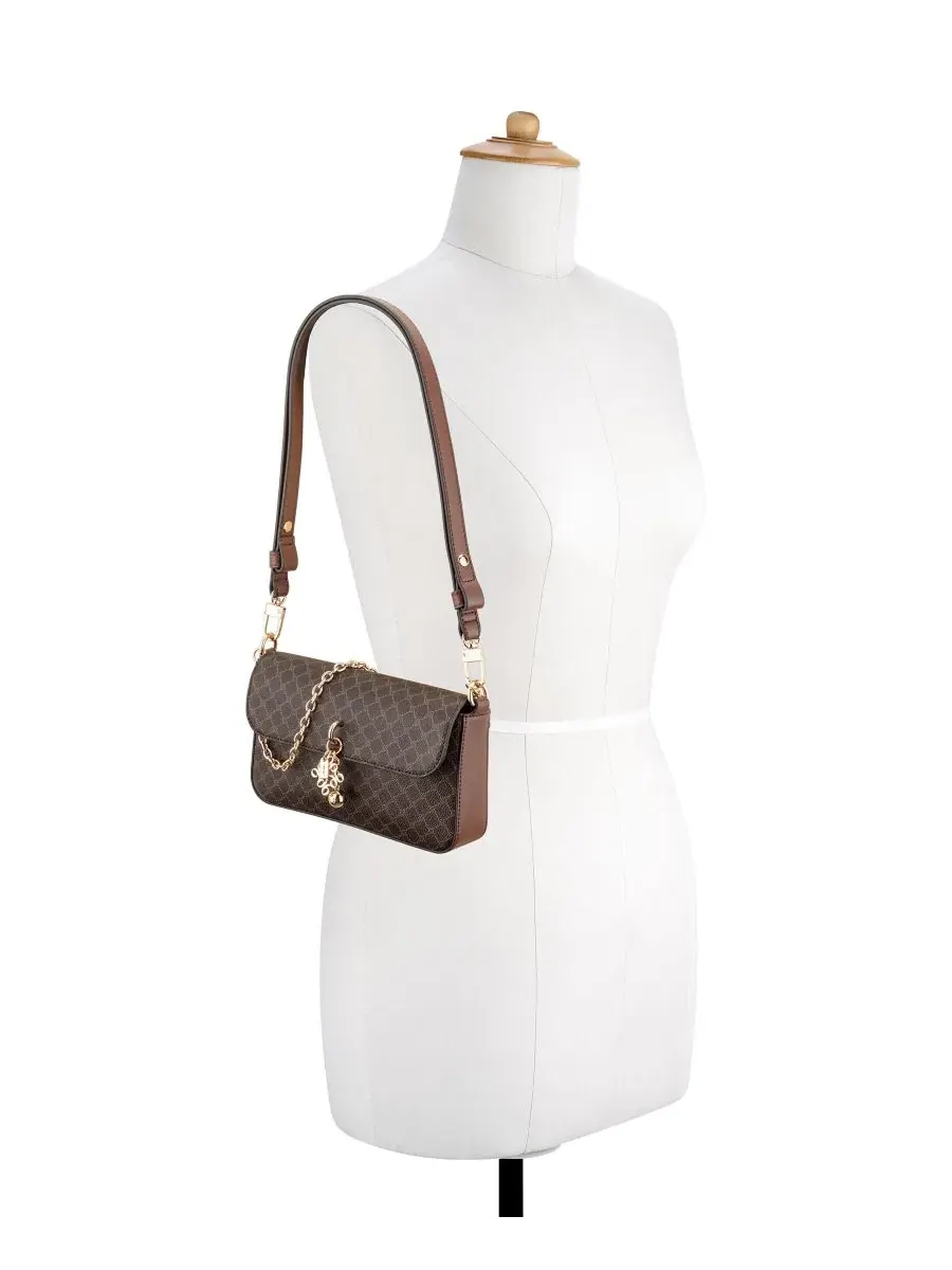 Небольшая сумочка через плечо Marrisa Convertible Chain Small Shoulder Crossbody Handbag Nine West — изображение 5 из 7