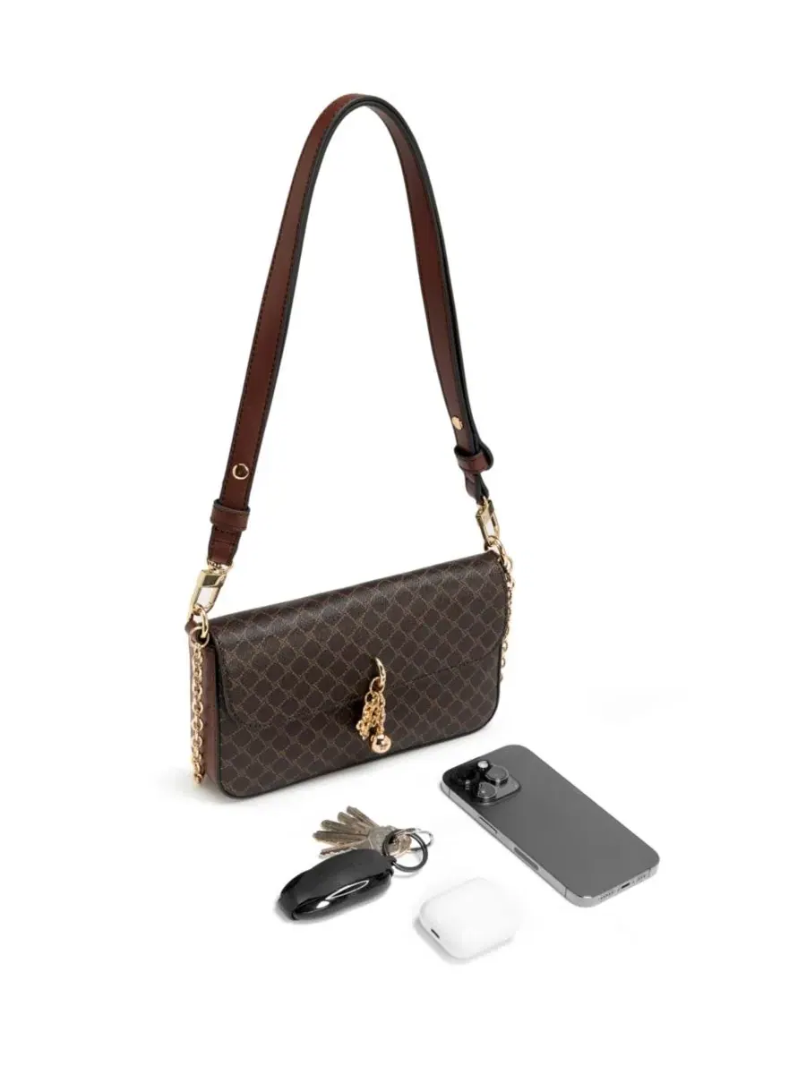 Небольшая сумочка через плечо Marrisa Convertible Chain Small Shoulder Crossbody Handbag Nine West — изображение 7 из 7