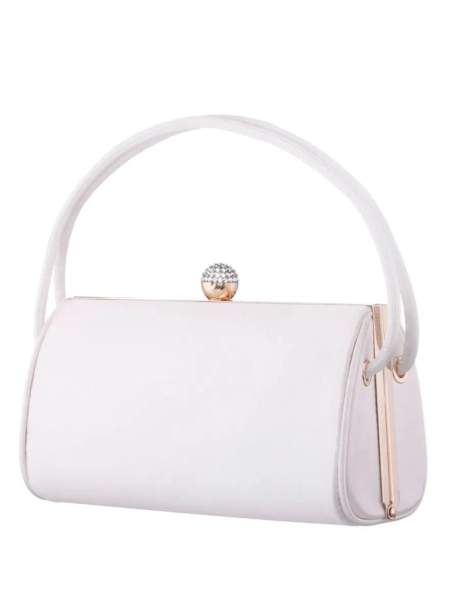 Сумка-седло Khalani Vintage Style Small Satchel Nina — изображение 3 из 7, белый