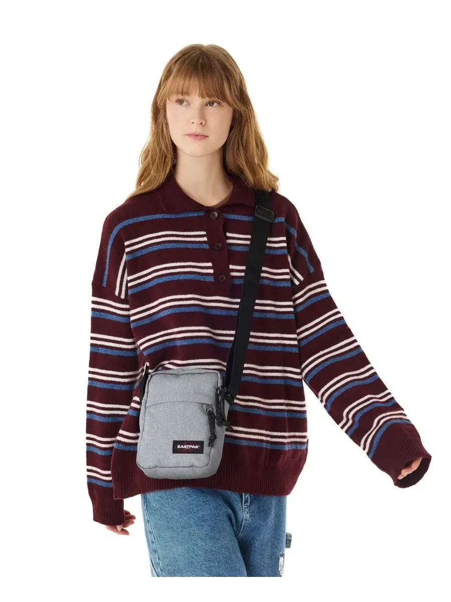 Компактная сумка-кроссбоди с регулируемым ремнем The One Eastpak — изображение 5 из 5, серый