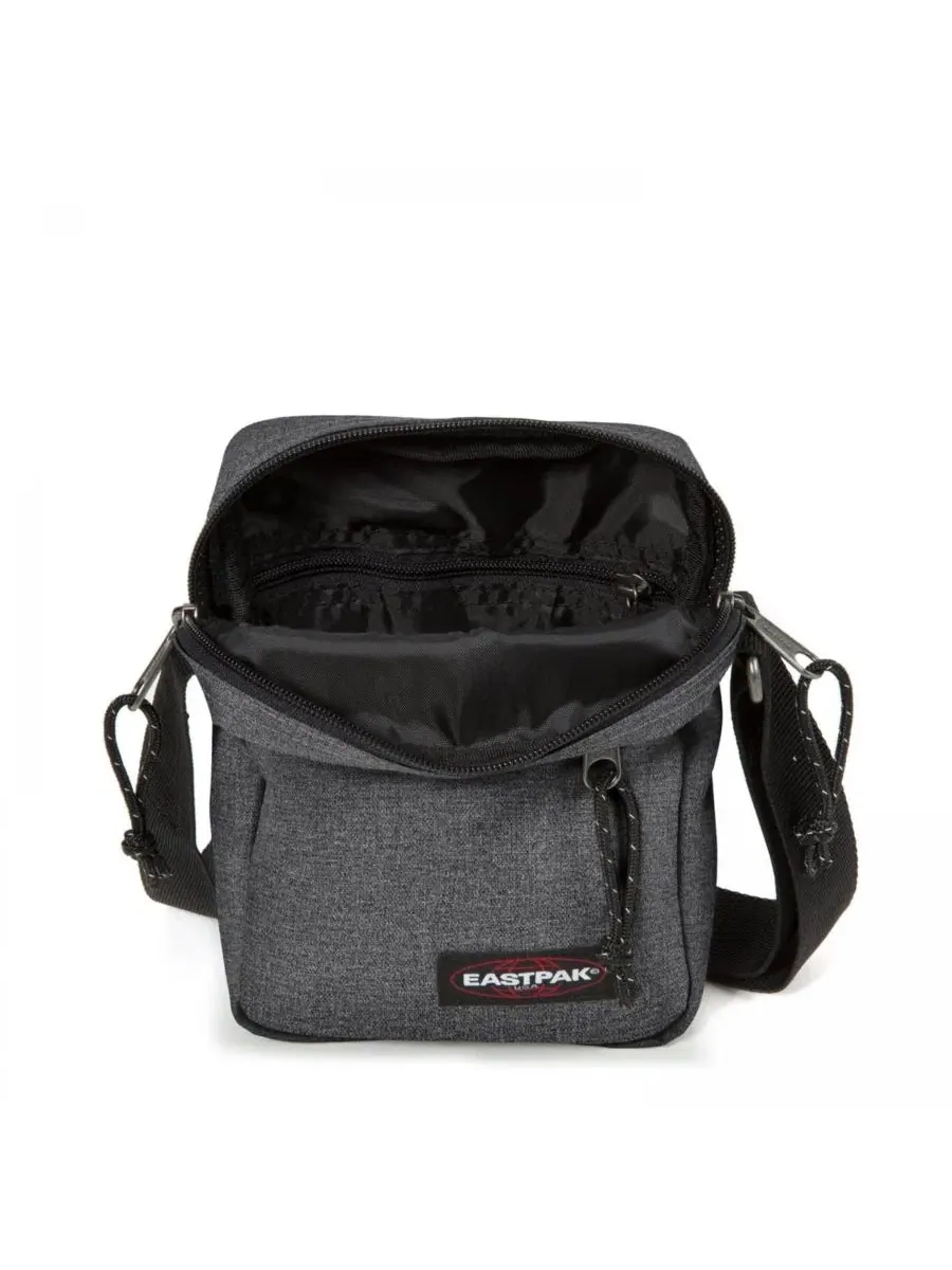 Компактная сумка-кроссбоди с регулируемым ремнем, модель The One Eastpak — изображение 2 из 5, джинсовый синий