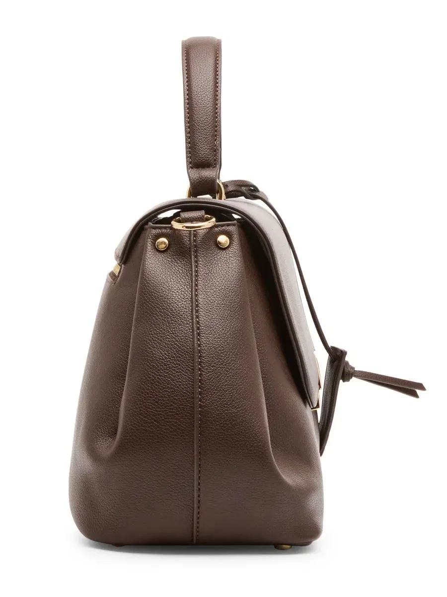 Сумка-шопер East-West Large Satchel Anne Klein — изображение 5 из 11, эспрессо