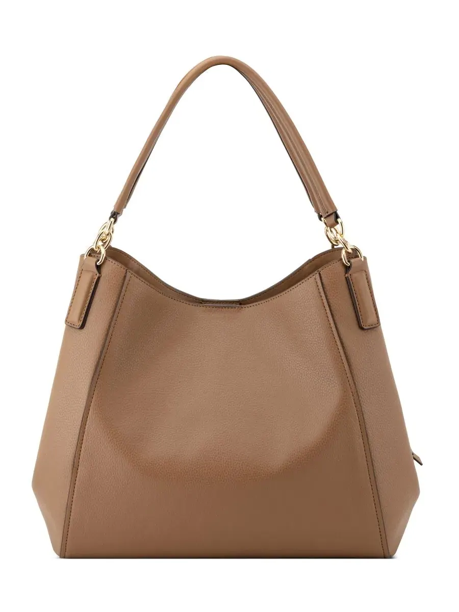 Сумка через плечо Deacon Triple Compartment Large Shoulder Handbag Nine West — изображение 2 из 4, коричневый