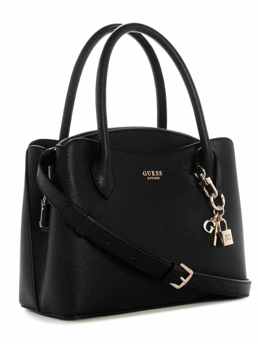 Сумка-сатчел Bethany Small Satchel GUESS — изображение 3 из 4, черный