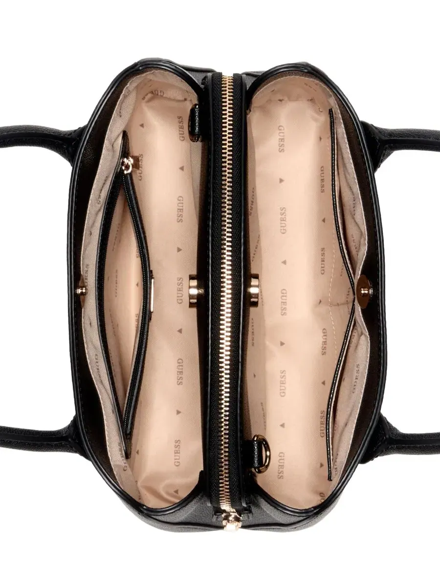 Сумка-сатчел Bethany Small Satchel GUESS — изображение 4 из 4, черный