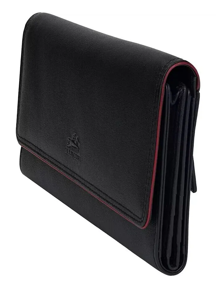 Женский кошелек Sonoma RFID Secure Quad Fold Mancini — изображение 3 из 7, черный