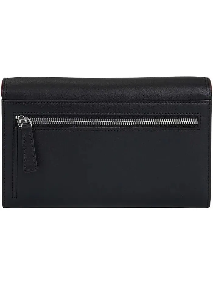 Женский кошелек Sonoma RFID Secure Quad Fold Mancini — изображение 2 из 7, коричневый