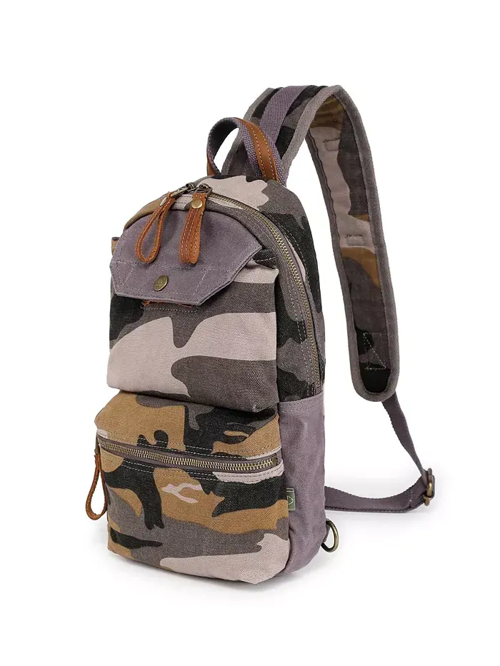 Сумка-слинг Mountain Leaf с верхней ручкой TSD BRAND — 3
