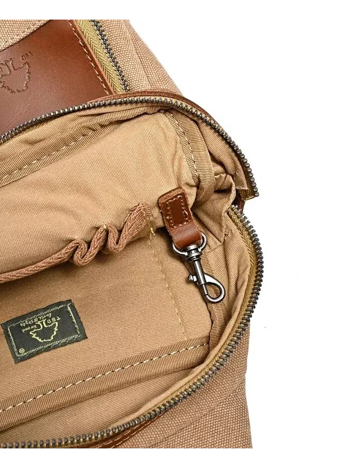 Сумка-слинг Torreya Canvas TSD BRAND — изображение 9 из 10, хаки