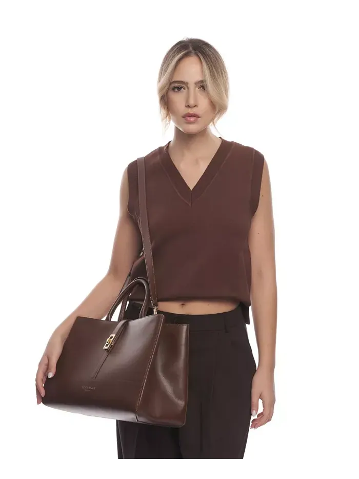 Сумка Lola Palmellato 15" Teddy Blake — изображение 6 из 8, коричневый